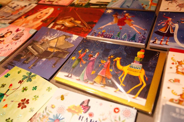 Greeting cards, various graphics